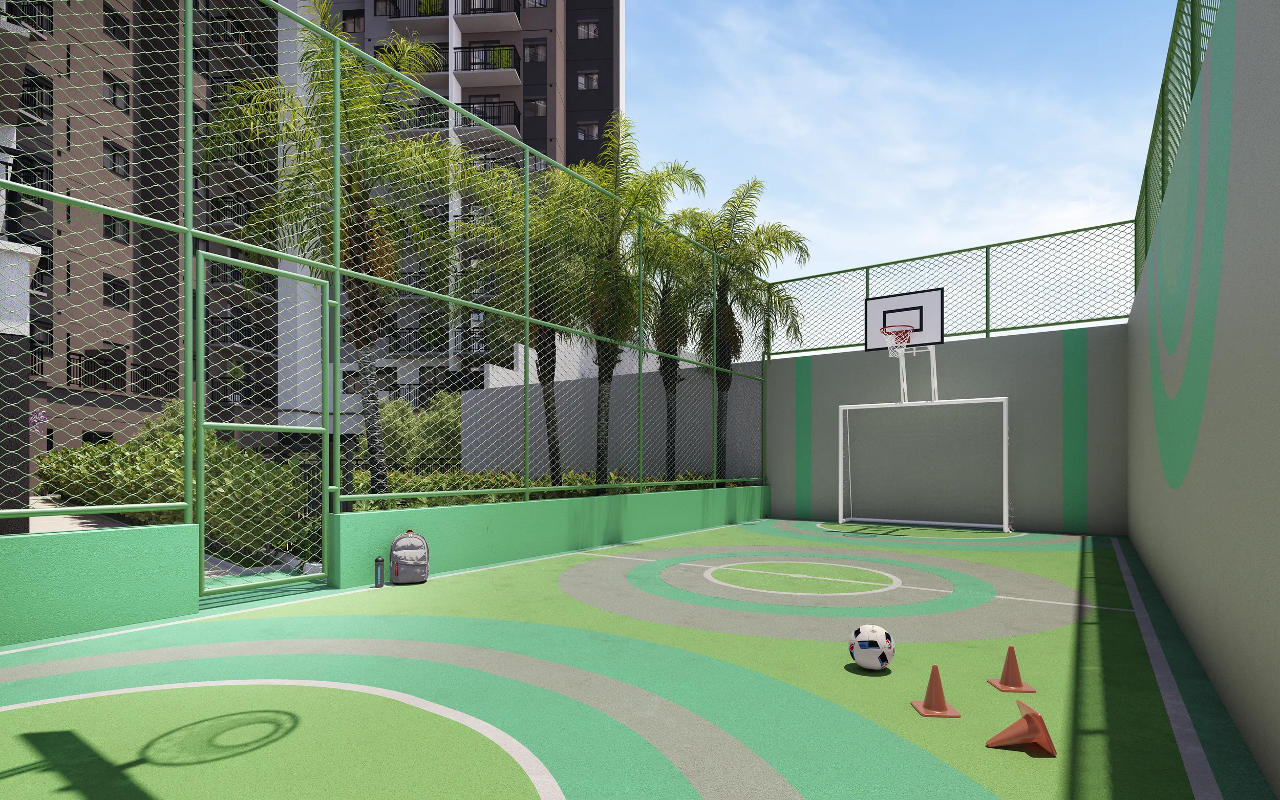 Quadra recreativa